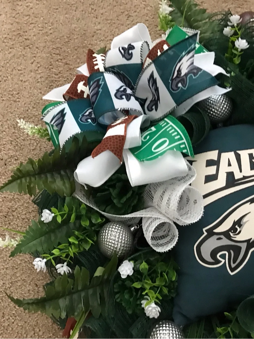 Philadelphia Eagles Green Team Wreath by